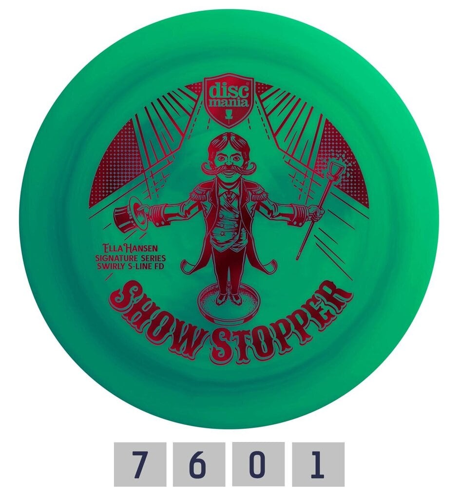 Discgolfi ketas Discmania S-Line FD Ella Hansen, roheline hind ja info | Discgolf | kaup24.ee