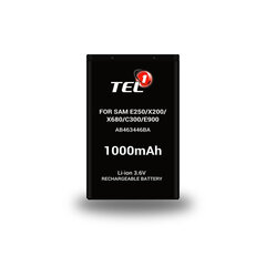 Tel1 Samsung E250 / X200 / X680 / C300 / E900 цена и информация | Аккумуляторы для телефонов | kaup24.ee