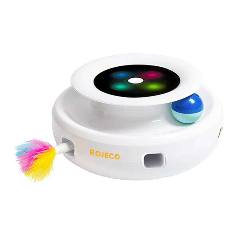 Interaktiivne mänguasi kassidele Rojeco 2 in 1 hind ja info | Mänguasjad kassidele | kaup24.ee