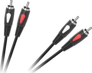 Cabletech, 2RCA-2RCA, 1.8 m hind ja info | Kaablid ja juhtmed | kaup24.ee