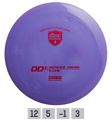 Discgolfi ketas Discmania Distance Driver S-line DD3, lilla hind ja info | Discgolf | kaup24.ee