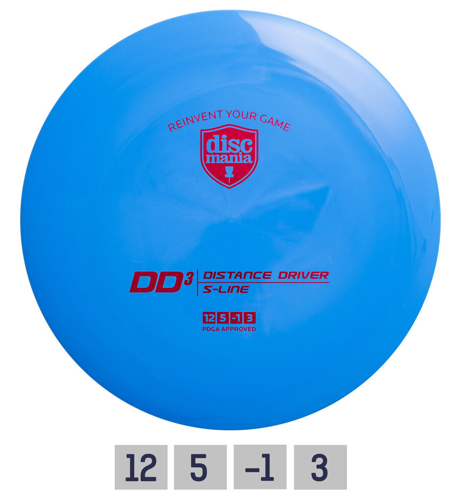 Discgolfi ketas Discmania Distance Driver S-line DD3, sinine цена и информация | Discgolf | kaup24.ee