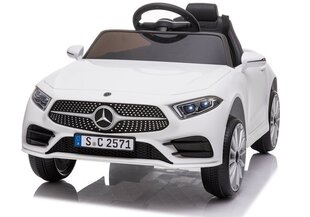 Ühekohaline elektriauto lastele Mercedes Benz CLS 350, valge hind ja info | Laste elektriautod | kaup24.ee
