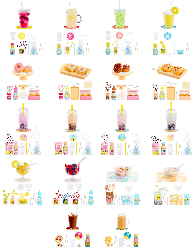 Hariv komplekt Ball Food Cafe Series Mini Verse hind ja info | Tüdrukute mänguasjad | kaup24.ee