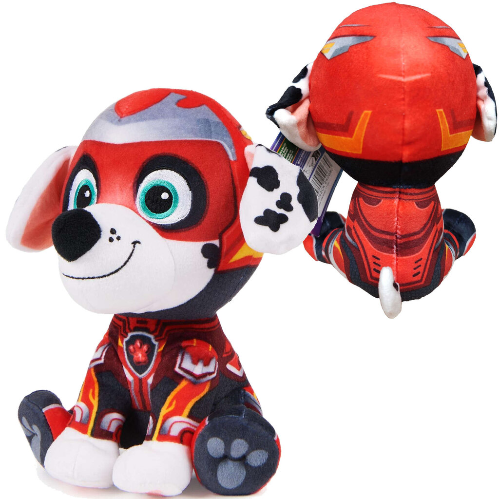 Pehme mänguasi Paw Patrol (Käpapatrull) Movie 2, Marshall, 17 cm цена и информация | Pehmed mänguasjad | kaup24.ee