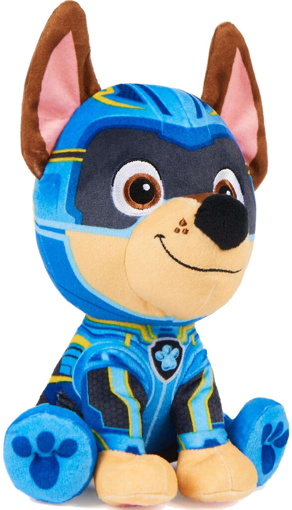 Pehme mänguasi Paw Patrol (Käpapatrull) Movie 2, Chase, 17 cm hind ja info | Pehmed mänguasjad | kaup24.ee