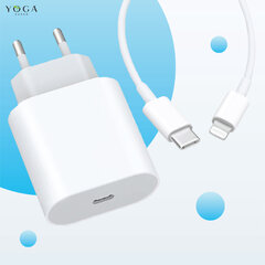 Yogasuper 20W Fast Charger hind ja info | Mobiiltelefonide laadijad | kaup24.ee