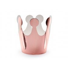 Kroon, roosa 6 cm, 6 tk цена и информация | Праздничные декорации | kaup24.ee