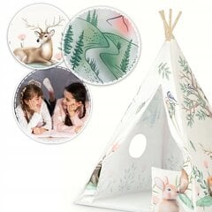 Палатка для детей - бежевый цена и информация | Детские игровые домики | kaup24.ee