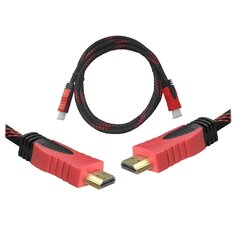Lexton HDMI/HDMI, 1.5 m hind ja info | Kaablid ja juhtmed | kaup24.ee