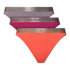 Calvin Klein Aluspüksid naistele 84747, 3 tk цена и информация | Трусики | kaup24.ee