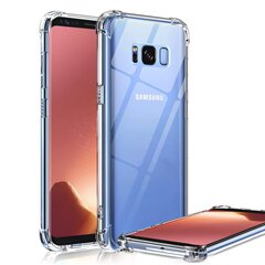 Противоударный чехол Ultra Clear Gel Samsung Galaxy S8, прозрачный цена и информация | Чехлы для телефонов | kaup24.ee