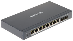 КОММУТАТОР POE DS-3E1510P-SI 8-ПОРТОВЫЙ SFP Hikvision цена и информация | Коммутаторы (Switch) | kaup24.ee