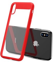 Противоударный чехол Auto Focus Apple iPhone X/Xs, красный цена и информация | Чехлы для телефонов | kaup24.ee
