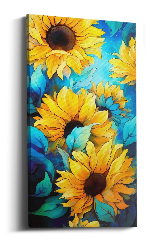 Maal Sunflowers hind ja info | Seinapildid | kaup24.ee