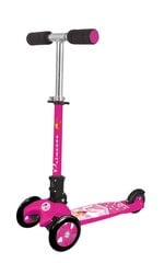 Самокат трехколесный Nextreme Adventure Kid Princess, розовый цвет цена и информация | Самокаты | kaup24.ee