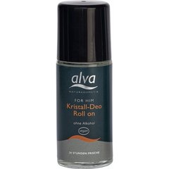 Roll-on kristalldeodorant Alva men, 50 ml - alkoholivaba hind ja info | Deodorandid | kaup24.ee