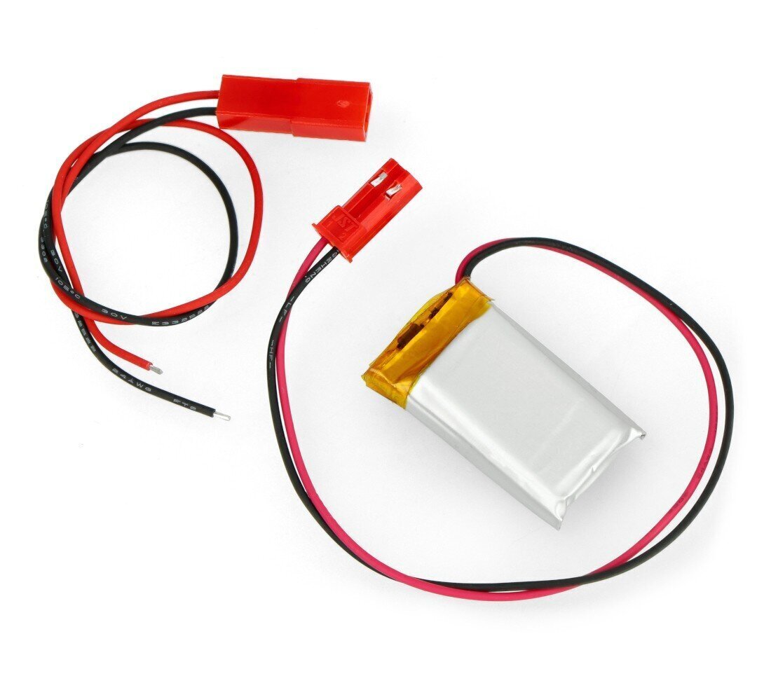 Akyga Li-Pol 250mAh 1S 3.7V JST-BEC hind ja info | Akud | kaup24.ee