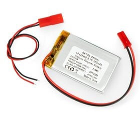 Akyga Li-Pol 750mAh 1S 3.7V - JST-BEC hind ja info | Akud | kaup24.ee