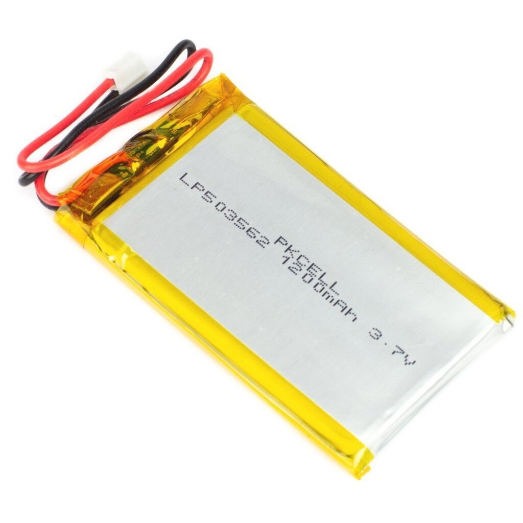 Pimorini Li-Pol 1200mAh 3.7V JST hind ja info | Mobiiltelefonide akud | kaup24.ee