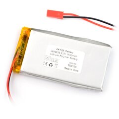 Akyga Li-Pol 1500mAh 1S 3.7V цена и информация | Аккумуляторы | kaup24.ee