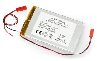 Akyga Li-Pol 2400mAh 1S 3.7V цена и информация | Аккумуляторы | kaup24.ee