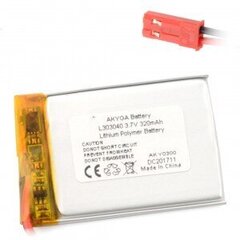 Akyga Li-Pol 320mAh 1S 3.7V цена и информация | Аккумуляторы | kaup24.ee