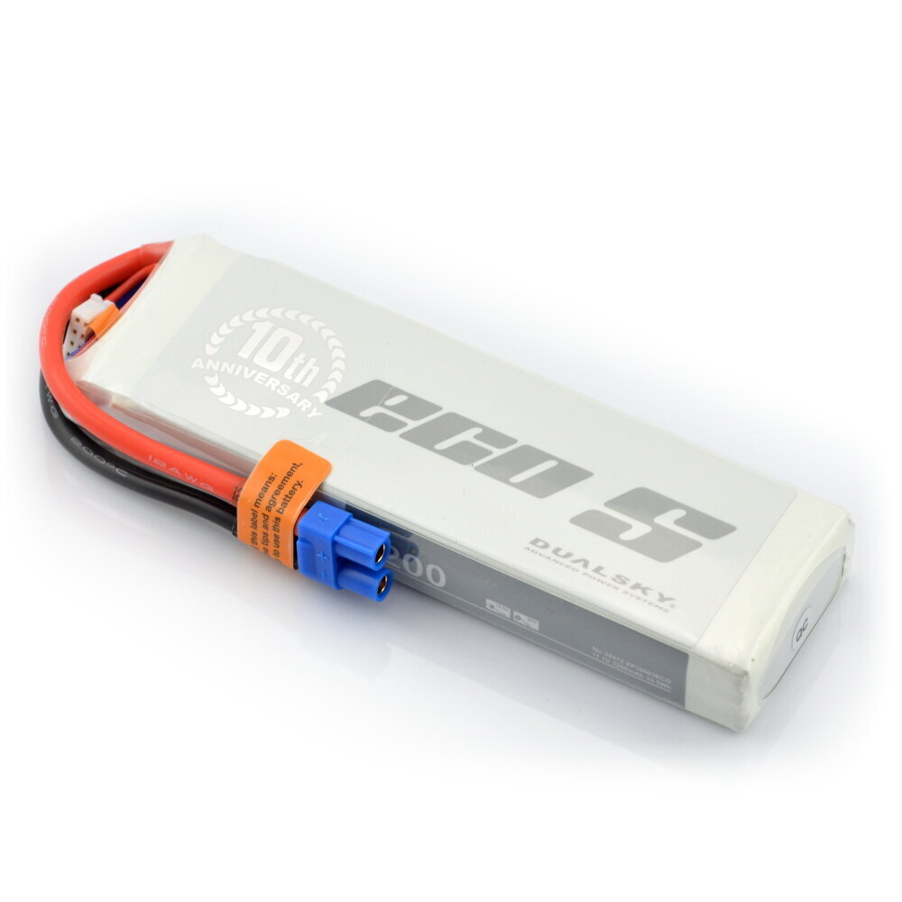 Dualsky Li-Pol 3200mAh 25C 3S 11.1V ECO-S цена и информация | Akud | kaup24.ee