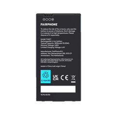 Fairphone F4BATT-1ZW-WW1 цена и информация | Аккумуляторы для телефонов | kaup24.ee