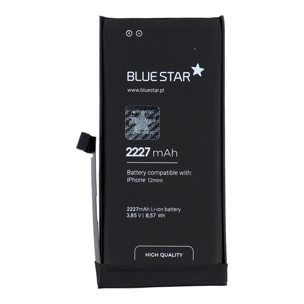 Blue Star HQ Iphone 12 mini, 2227 mAh цена и информация | Mobiiltelefonide akud | kaup24.ee