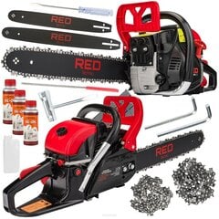 Бензопила Red Technic RTPSP0035 5.7HP 16" 18" цена и информация | Цепные пилы | kaup24.ee