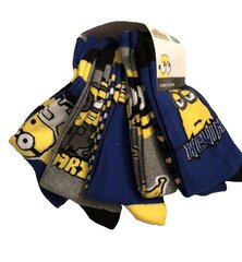 Sokid poistele Minions, 5 paari hind ja info | Minions Juuksehooldus | kaup24.ee