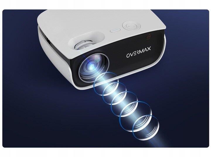 LED Overmax Multipic 2.5, valge цена и информация | Projektorid | kaup24.ee