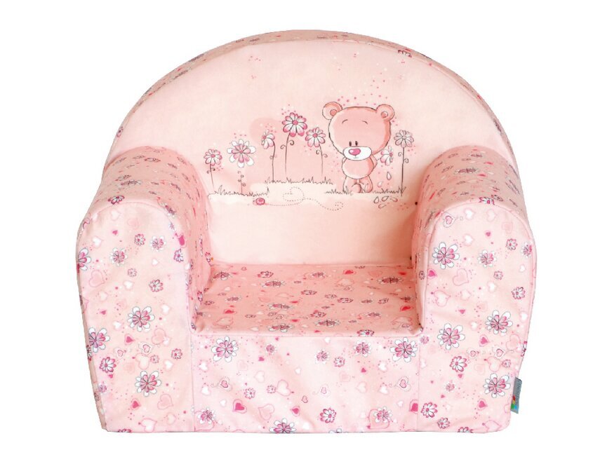 Laste tugitool Fortisline, roosa hind ja info | Lastetoa kott-toolid, tugitoolid ja tumbad | kaup24.ee
