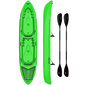 Deep Sea Kajak 2 inimest 360cm, roheline цена и информация | Paadid ja süstad | kaup24.ee