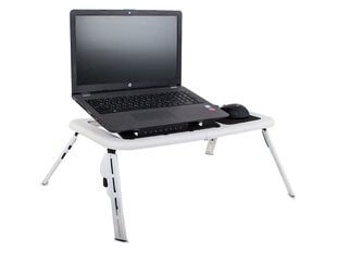 Kokkupandav sülearvuti laud цена и информация | Компьютерные, письменные столы | kaup24.ee