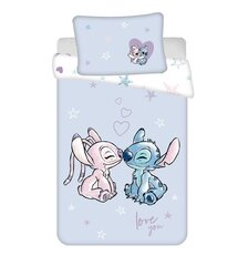 Laste voodipesukomplekt baby Lilo and Stitch "Purple" 100x135, 2-osaline hind ja info | Beebide ja laste voodipesu | kaup24.ee