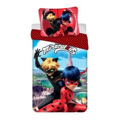 Комплект детского постельного белья Miraculous MIR015, 140x200, 2 части цена и информация | Детское постельное бельё | kaup24.ee