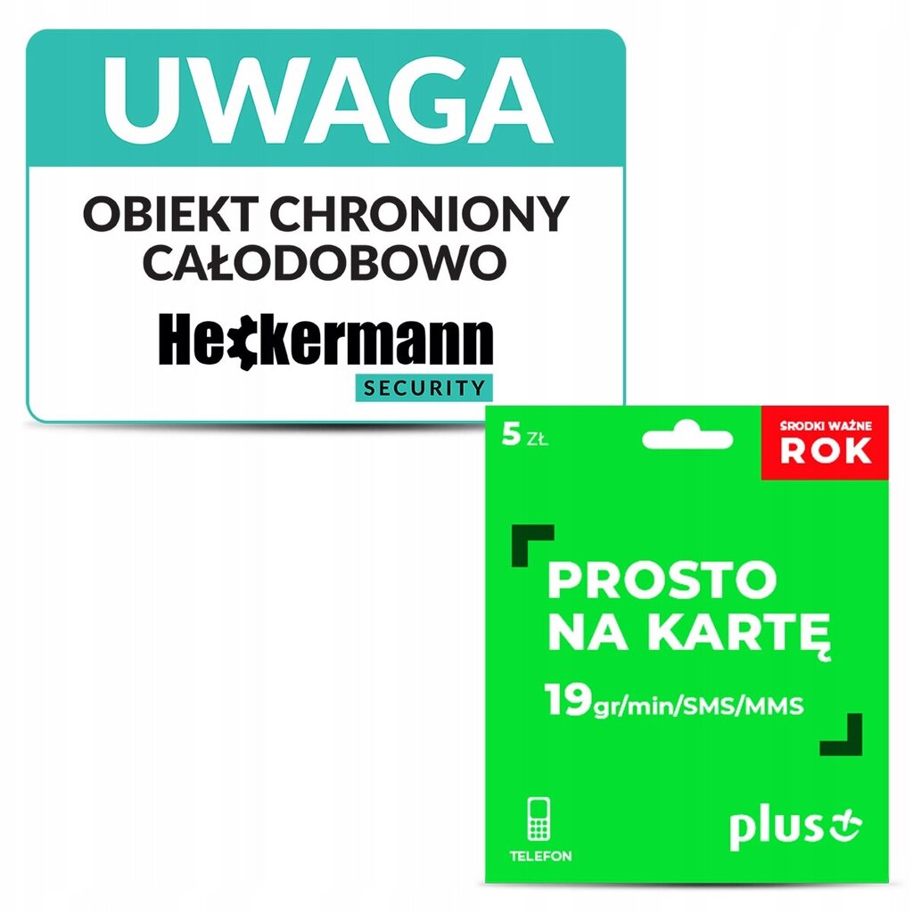 Juhtmeta kodualarm Heckermann Guardian III hind ja info | Signalisatsioon | kaup24.ee