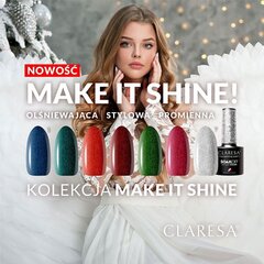 Стойкий гибридный гель лак для ногтей CLARESA Make It Shine! 2, 5 г цена и информация | Лаки для ногтей, укрепители для ногтей | kaup24.ee
