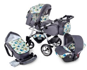 Детская коляска 3 в 1 Urbano Travel System, чёрная / бежевая цена и информация | Коляски | kaup24.ee