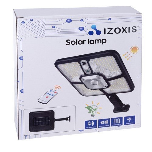 Liikumisanduriga LED päikeselamp Izoxis 22736 цена и информация | Aia- ja õuevalgustid | kaup24.ee