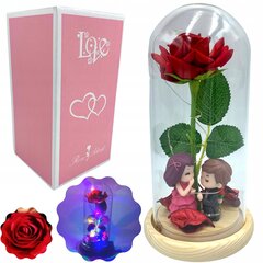 Igavene roos klaaskuplis цена и информация | Другие оригинальные подарки | kaup24.ee
