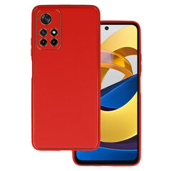 Роскошный чехол TEL PROTECT для Xiaomi Redmi Note 11 5G/Note 11S 5G/Poco M4 Pro 5G красный цена и информация | Чехлы для телефонов | kaup24.ee