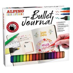 Loominguline komplekt Alpino Color Experience Bullet Journal hind ja info | Kunstitarbed, voolimise tarvikud | kaup24.ee