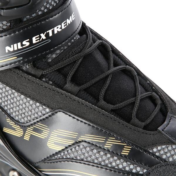 Rulluisud Nils Extreme NA2150 Black-gold, 42 hind ja info | Rulluisud ja tarvikud | kaup24.ee
