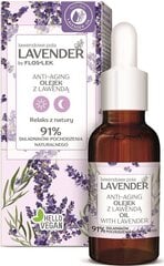 Масло для лица с лавандой Floslek Lavender, 30 мл цена и информация | Сыворотки для лица, масла | kaup24.ee