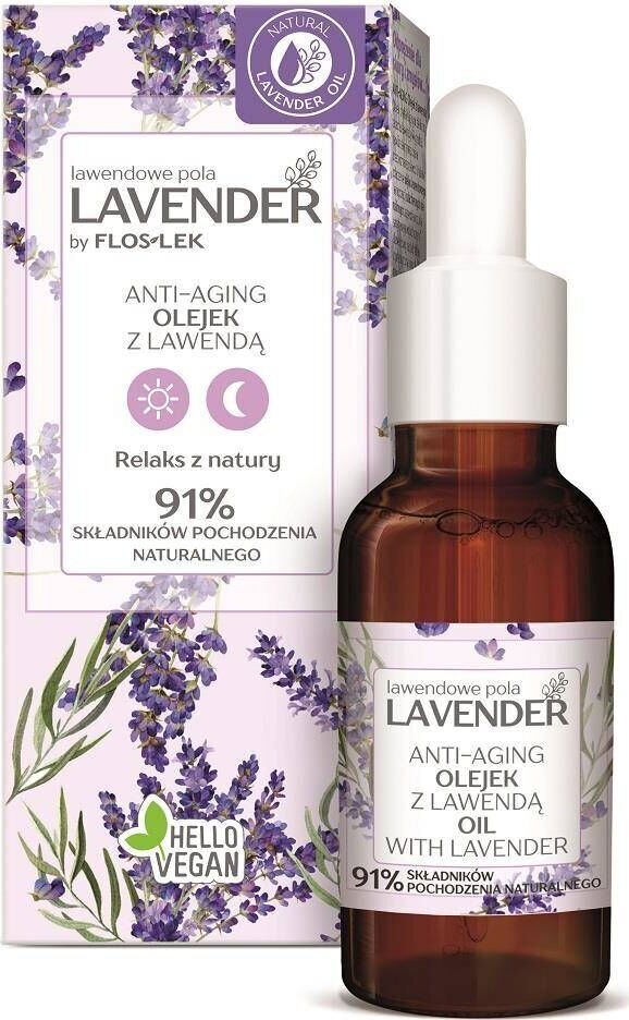 Näoõli lavendliga Floslek Lavender, 30 ml цена и информация | Näoõlid, seerumid | kaup24.ee