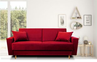 Диван-кровать Marta Fancy 59, красный цвет цена и информация | Диваны | kaup24.ee