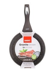 Сковородка Banquet Premium Granite Dark Brown, 20х4,3 см, индукция цена и информация | Cковородки | kaup24.ee